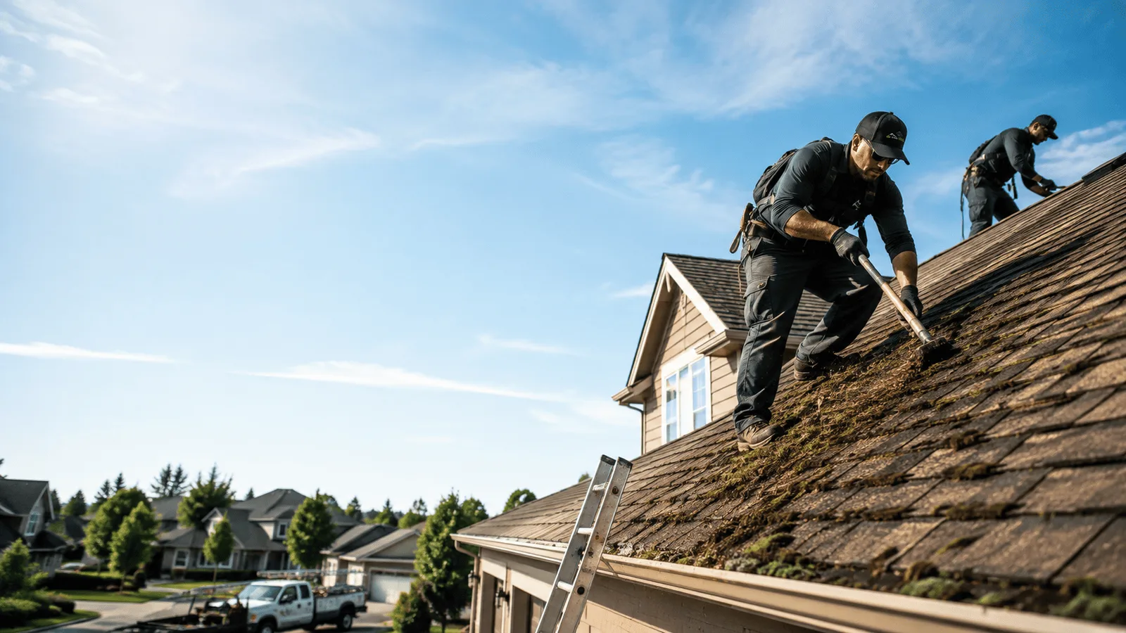 Roof Moss Removal in Winigan, MO near me